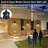 Kanesha Motion Sensor Outdoor Barn Lights for Porch, 2 Pack Dome Dusk to Dawn Gooseneck Light-514856616