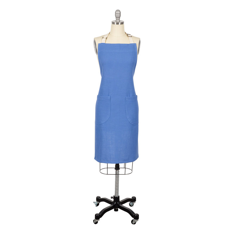 Tablier en coton Monaco, Blue néerlandais