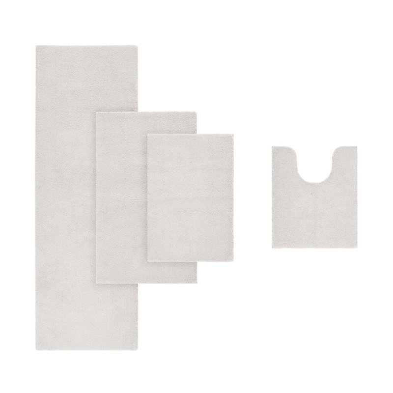 Tapis de bain, Taupe, L 72 po x l 24 po