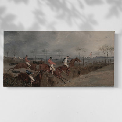 Vintage Animal Series-XLIV- Toile tendue avec châssis tendue - Prêt à accrocher
