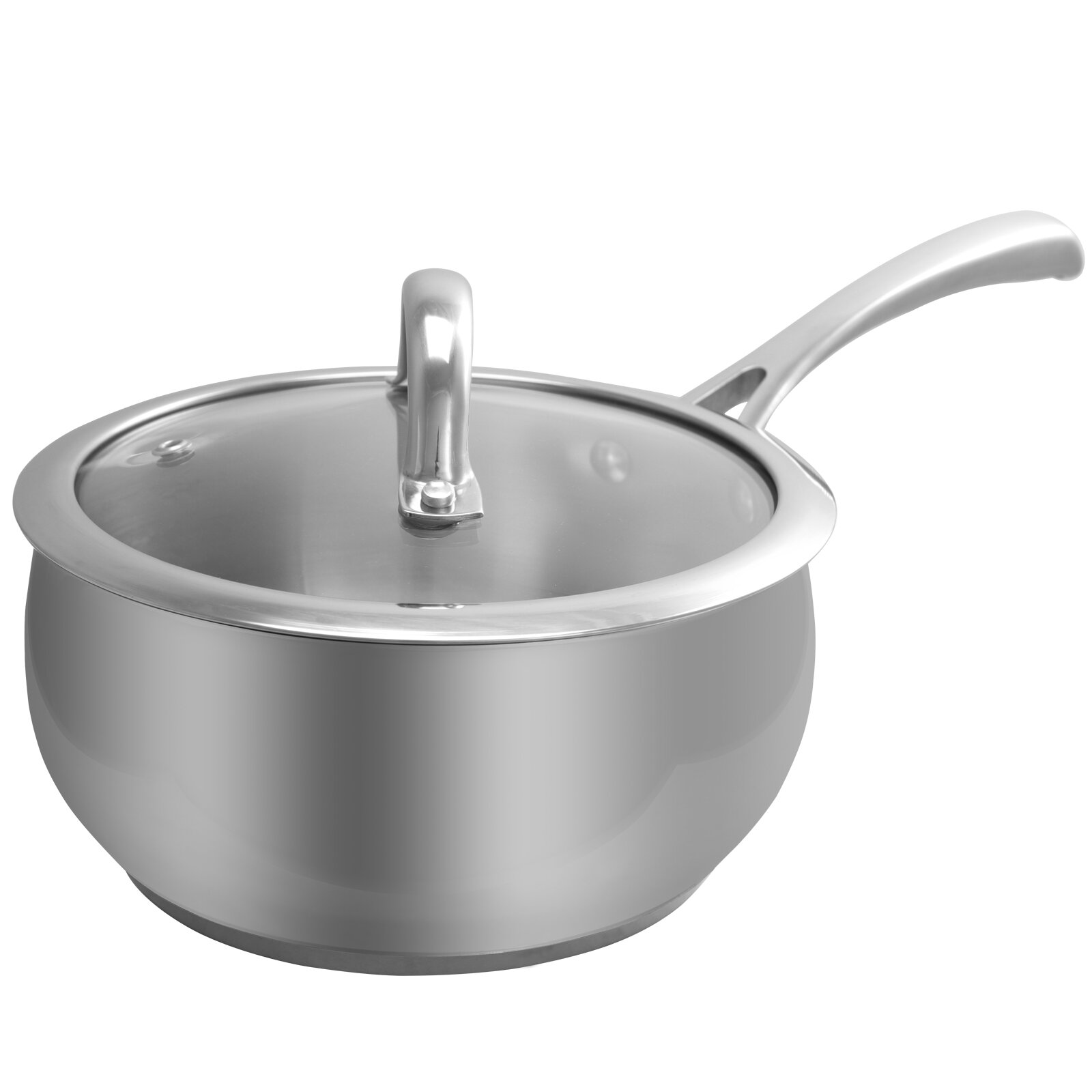 Tramontina Gourmet Prima Stainless Steel Covered 2-Quart Saucepan