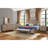 Panel Bed in Sand Finish With Transitional Casual Design