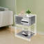 Table d'appoint en acrylique, table de chevet en acrylique-790786127-790786134