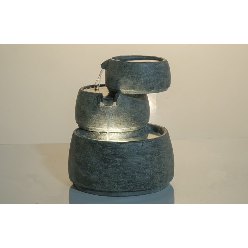 Cohlton Outdoor Fountain with Lights