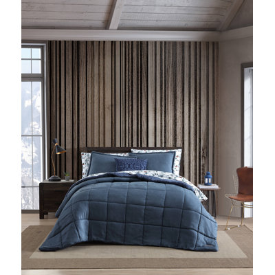 Eddie Bauer Reversible Microsuede Comforter Set