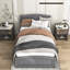  Lit plateforme simple en bois avec tête de lit Elvana-1697531575