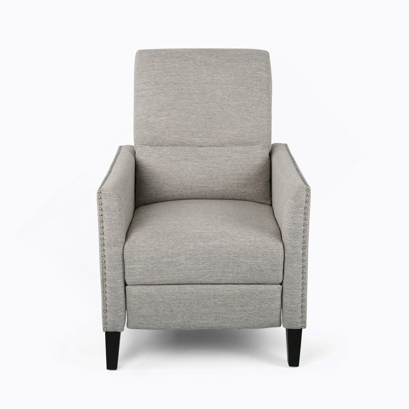 PUSH BACK RECLINER, Light Gray