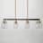 Bergeson 8 - Light Large Modern Linear Chandelier