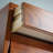 European style retro shoe storage bench