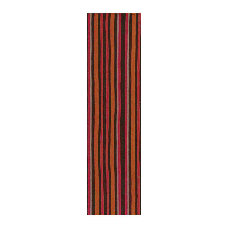 Kilim & Flat Weave One-of-a-Kind 2'8''x10' Area Rug