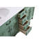 Ensemble de meuble-lavabo double 60 po Angelique-425715435-425348773
