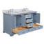 Ensemble de meuble-lavabo double 60 po Larosa-531740264-477416814