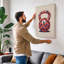 Question Mark Kettlebell Modern - Wrapped Canvas-490609062-490609104