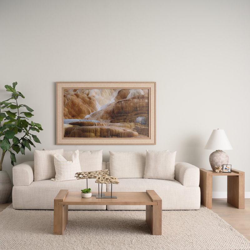 Table basse Wesson, Brun
