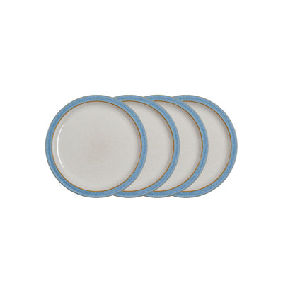 Elements Blue S/4 Medium Plates