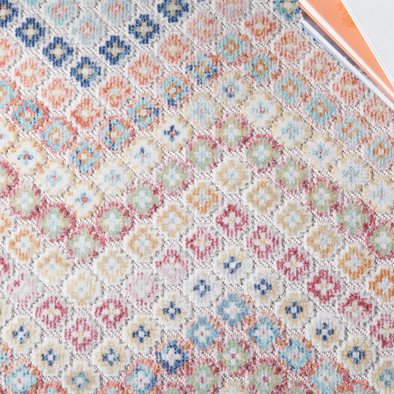 Tapis intérieur / extérieur Edgeworth Performance Chevron, Rectangle 4 pi x 6 pi