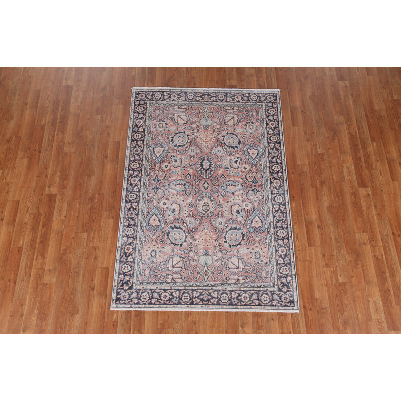 Tapis oriental Sultanabad Ziegler noué à la main 4 x 6