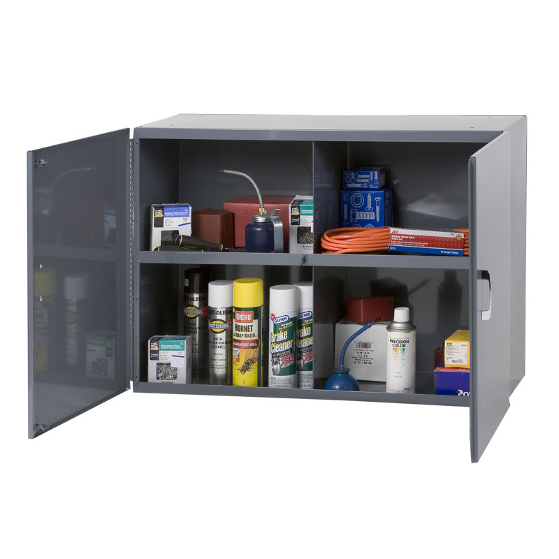 Armoire de rangement h 23,88 po x l 33,75 po x p 12 po et armoire de rangement pour aérosol