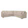 Canapé modulaire rembourré 3 pièces Brentwood