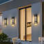 Luminaires muraux d'extérieur à DEL noir