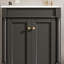Meuble-lavabo élégant 24 "avec lavabo suspendu