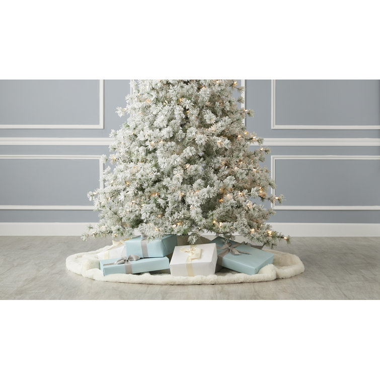 Lighted Artificial Christmas Tree - Includes A Tree Storage Bag and Remote Control The Holiday Aisle Size: 6.5