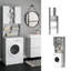 64Cm W x 190Cm H x 25.6Cm D