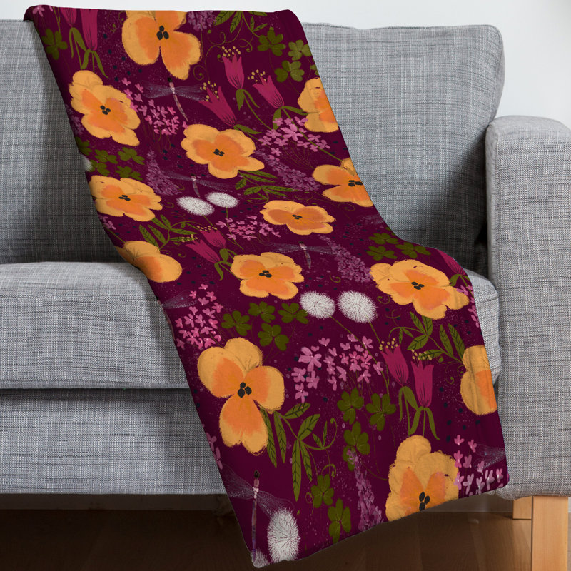 Joy Laforme Hand Woven Throw Blanket