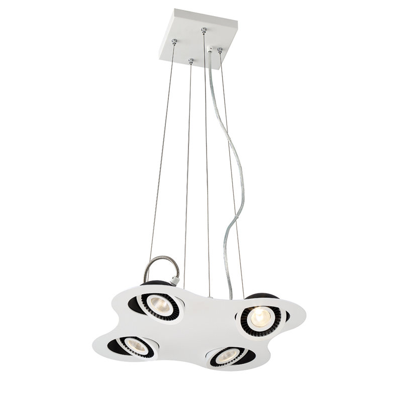 Vision 4 - Light Chrome LED Pendant