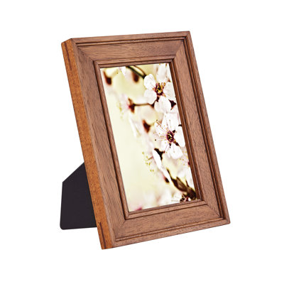 Cadre pour photo simple en bois mat 4 "x 6" Patrina
