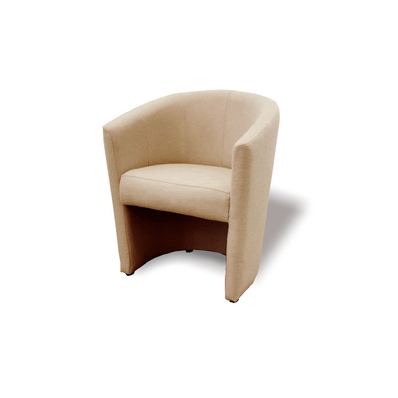 63Cm Wide Tub chair, Beige