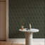 Paisley Briar - Black Gold Botanical Wallpaper