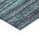 Machine Washable Indoor/Outdoor Xhevrie Teal Rug