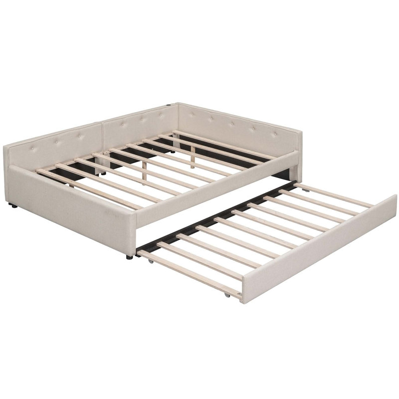 Upholstered Platform Bed, Queen