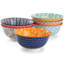  Ensemble de bols en porcelaine multicolore 6 pièces Terra