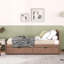 Structure de lit plateforme moderne avec 2 tiroirs-1281126555