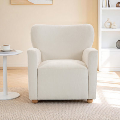 Upholstered Wingback Accent Chair