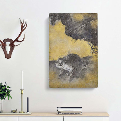 Tiger Cub by Maruyama Okyo - Wrapped Canvas