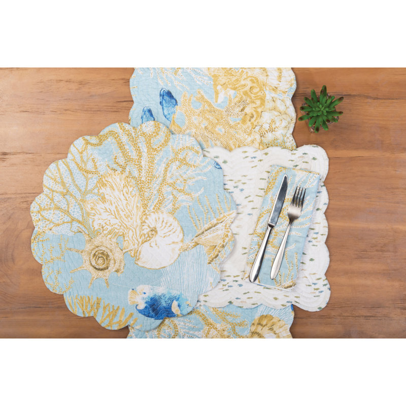 Ensemble de 6 serviettes Belmont Reef