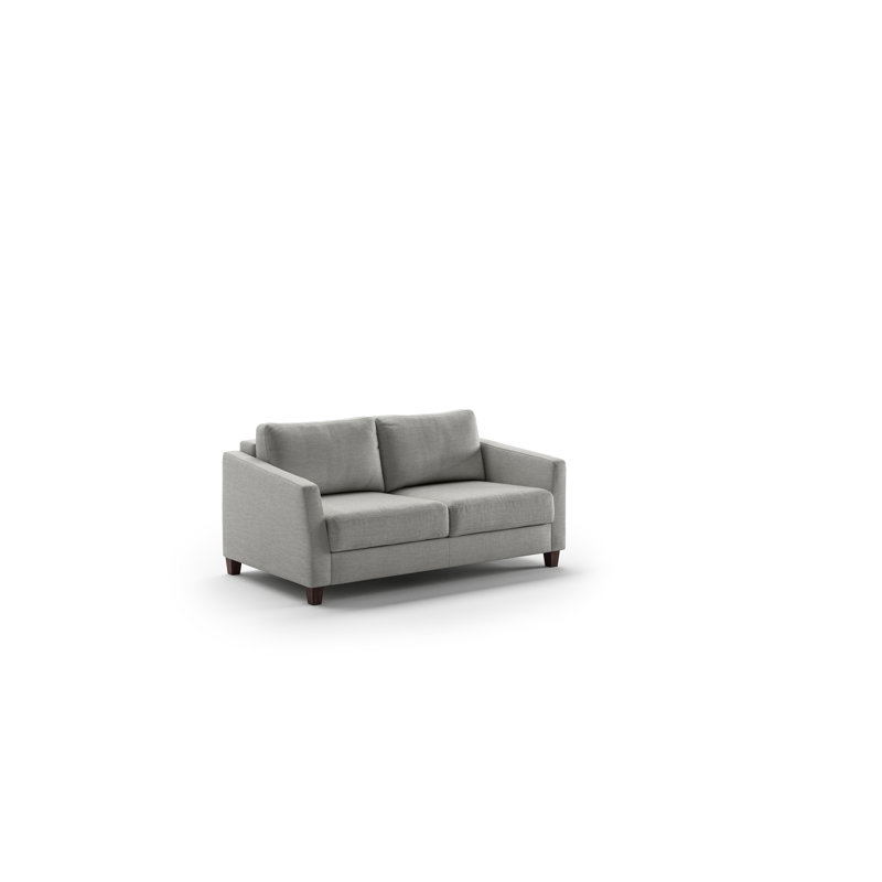 Monika Loveseat Sleeper, Gray, 32.75" H x 65" W x 39.75" D