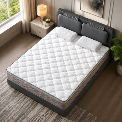 Matelas hybride 12 po en mousse à mémoire de forme, mi-ferme