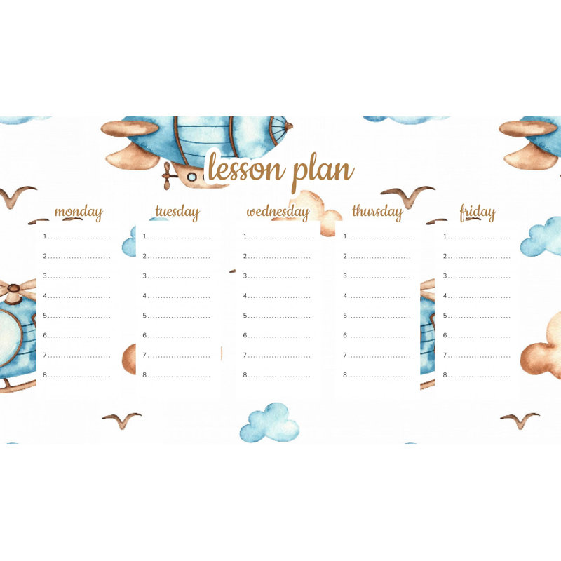 Magnetic Lesson Plan Sky Adventures