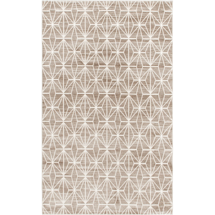 Uptown Fifth Avenue Brown Area Rug