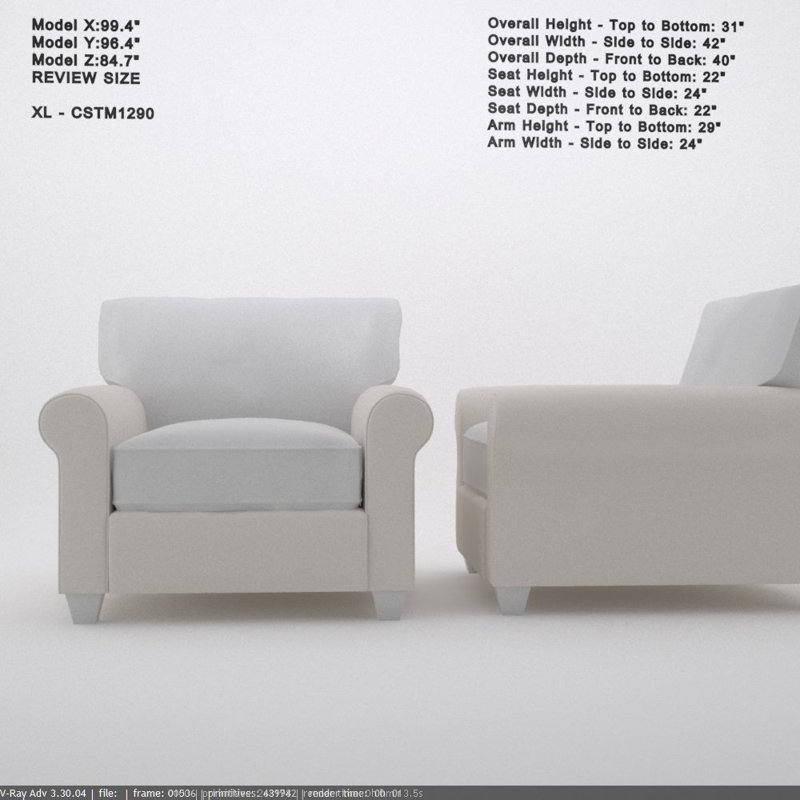 Fauteuil Putney, Lin texturé pierre ponce Zuma
