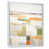 White Floater Framed