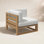Upland Teak Patio Lounge Chair