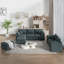 Canapé modulaire rembourré réversible 4 pièces Geralte-963591634