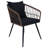 3 - Piece Seating Group With Glass Top Table-486731123-486731120