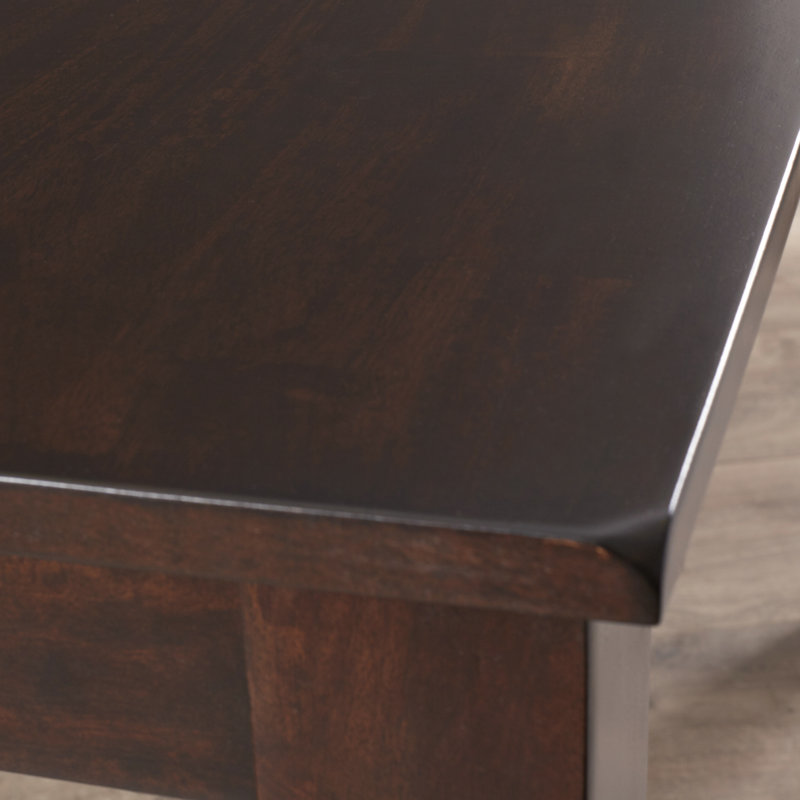 Coomer Extendable Solid Wood Base Dining Table