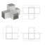 Mendham Dakota Fields Metal Panel Connector for Posts-1132006588